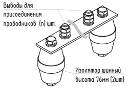 Main Grounding Bus Bar GZSH.05-440.355.8M10-M