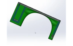 Complete Left Front Arch Panel for Vehicles 5299-372-5400529-05