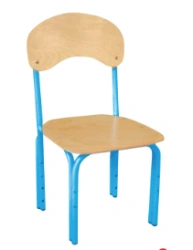Children's Fixed Chair with Metal Frame - MD 01.02.05.03-3