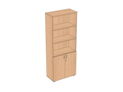 High Open Document Cabinet, Wide 800x405x2025 mm, Model АпШДО-8