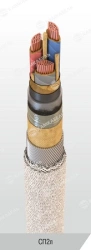 Power Cable with Copper Conductors and Impregnated Paper Insulation, 1 kV, SP2l Model