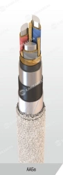 Power Cable with Aluminum Conductors and Impregnated Paper Insulation, 1 kV, AABv Model