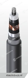 High-Voltage Power Cable with Aluminum Conductor, AПвКсПп2гнг(А)-HF