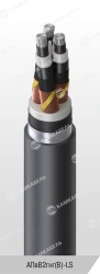 Power Cable with Aluminum Conductors and XLPE Insulation, 6-35 kV, Model APvV2gng(V)