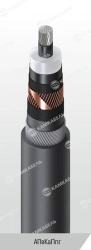 Aluminum Conductor Power Cable with Cross-Linked Polyethylene Insulation, AПвКаПпг