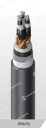 Power Cable with Aluminum Conductors and Cross-Linked Polyethylene Insulation, 6-35 kV, AПвКсПу
