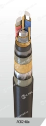 Aluminum Conductor Power Cable with Impregnated Paper Insulation, 1 kV, ASB2lShv