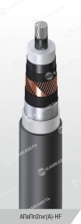 Power Cable with Aluminum Conductor, XLPE Insulation, 64/110 and 127/220 kV - APvPp2gng(A)-HF