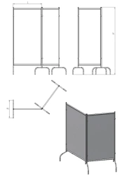 Space Partitioning Screen (Series Sh.2)