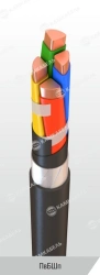 Power Cable with Copper Conductors, XLPE Insulation, 0.66/1 kV, PVBShv Model