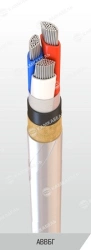 Power Cable with Aluminum Conductors and PVC Insulation, 0.66/1 kV, ABBBG