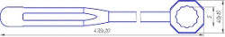 Extended Wrench for Bending (S13, S24)
