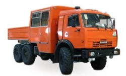 NEFAZ-4208-42 Cargo Passenger Vehicle, KAMAZ 43118-46 Chassis