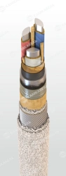 Power Cable with Aluminum Conductors and Paper Insulation, 6/10 kV, CAAP2l