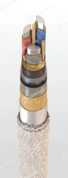 Power Cable with Aluminum Conductors, Insulated with Impregnated Paper, 3.6/10 kV, ASBlG Model