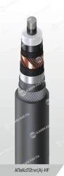 Power Cable with Aluminum Conductor and XLPE Insulation Model APвКсП2гнг(А)-HF