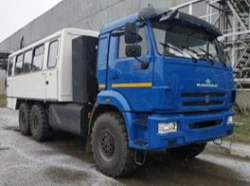 Specialized Passenger Transport Vehicle (Crew Bus) NEFAZ-4208-41, Base Chassis: KAMAZ 5350-37
